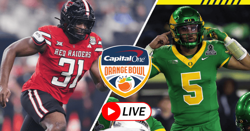Orange Bowl 2026 live
